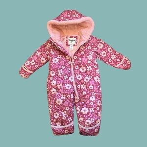 OshKosh B'gosh Pink Floral Snowsuit